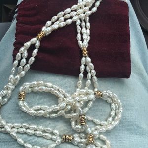 Fresh water pearl necklace- holiday gift!!!